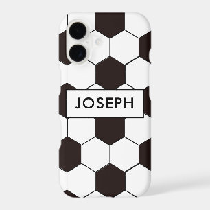 Football Kids Soccer pattern Footballer birthday iPhone 17 Case