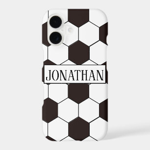 Football Kids Soccer pattern Footballer birthday iPhone 17 Case