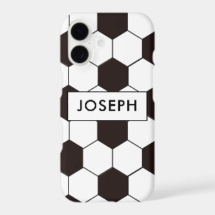 Football Kids Soccer pattern Footballer birthday iPhone 17 Case