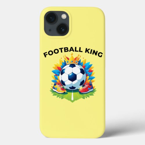 Football king iPhone 13 case