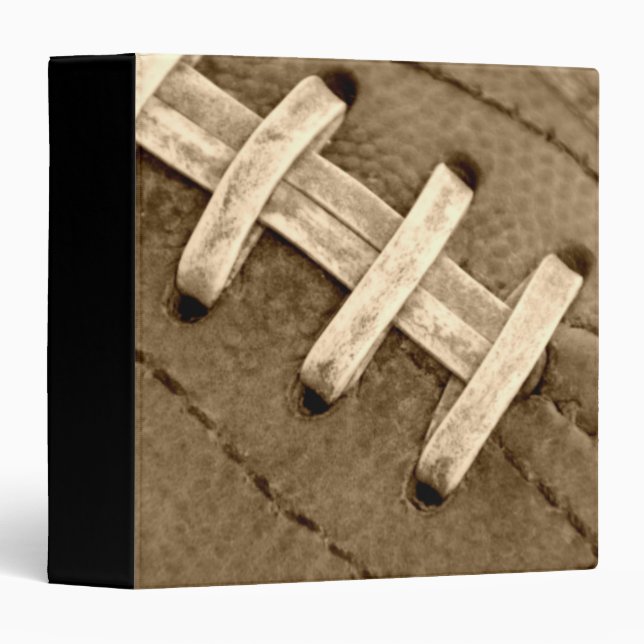 Football Laces Binder (Front/Spine)