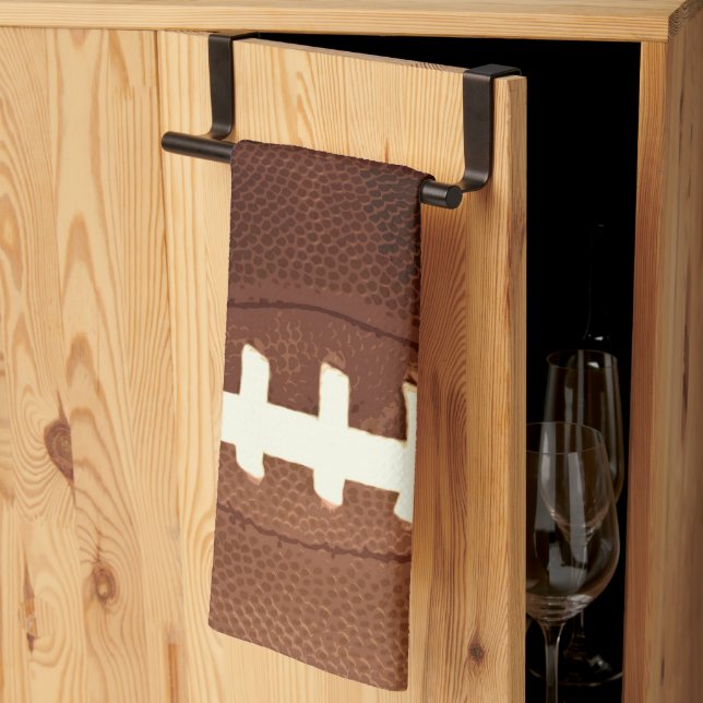 Football Laces Graphic Towel (Thirds Fold)