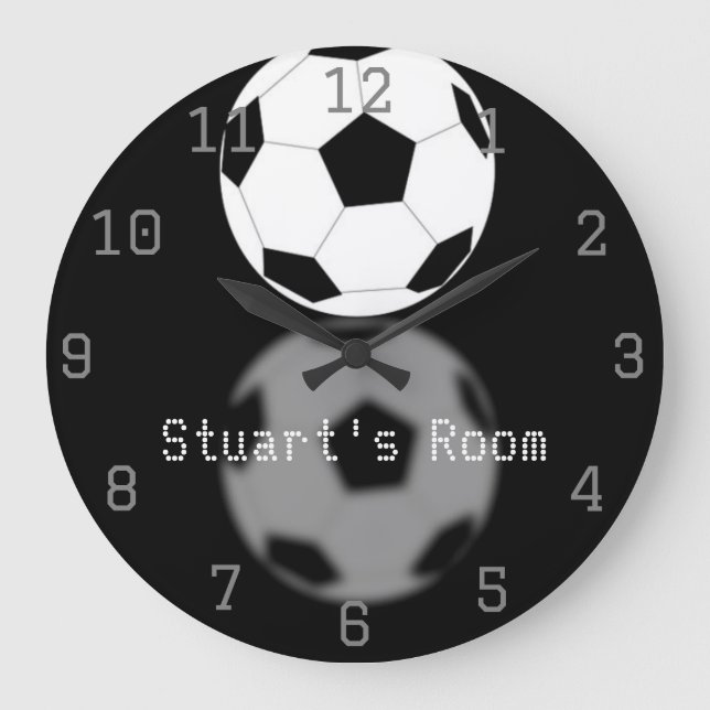Football Large Clock (Front)
