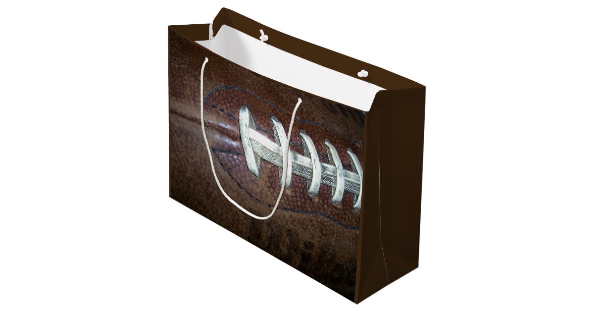 Football Large Gift Bag | Zazzle