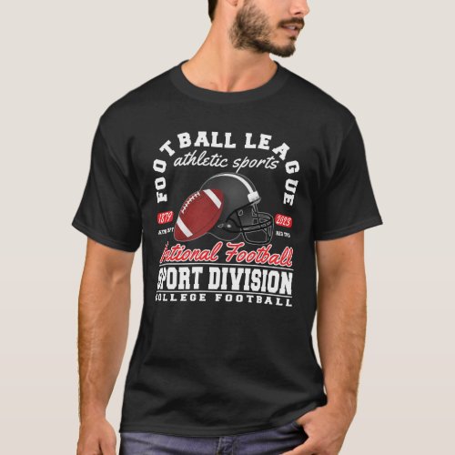 Football League National Football College Football T_Shirt