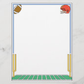 Football Letterhead (Front)