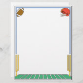 Football Letterhead (Front/Back)