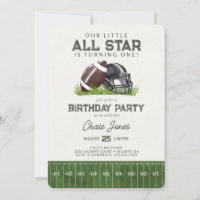 Football Little All Star Baller Birthday Party