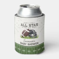 Football Little All Star Touchdown Baby Shower