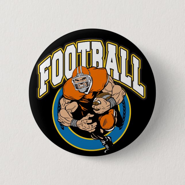 Football Logo Button (Front)