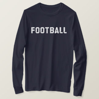 Football Long Sleeve T-shirt (custom)