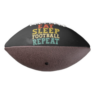 Football Lovers Eat Sleep Football Repeat