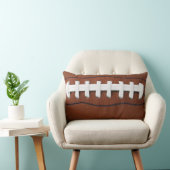 Football Lumbar Throw Pillow (Chair)