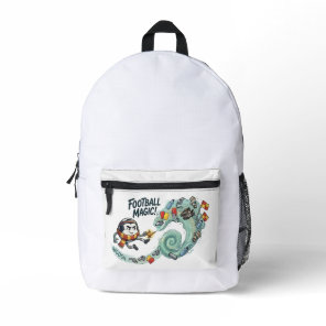 Football Magic Genie Soccer Ball Funny Gift Printed Backpack