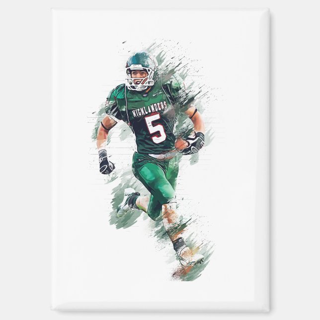 Football Magnet (Front)