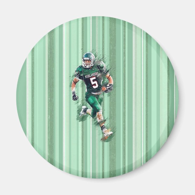 Football Magnet (Front)
