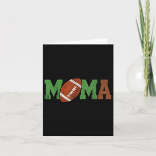 Football Mama 1st Year Down Birthday Gifts For Tod Card
