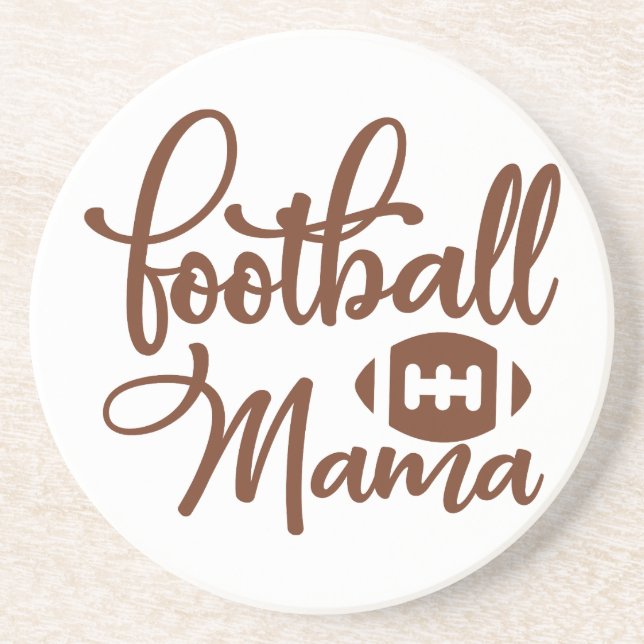 Football Mama Coaster (Front)