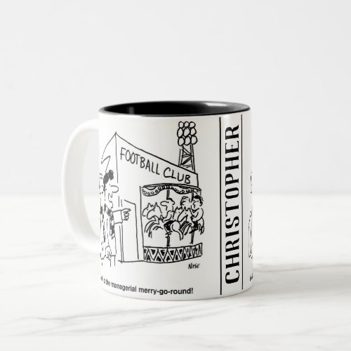 Football Managerial Merry_Go_Round Two_Tone Coffee Mug