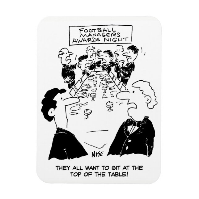 Football Managers Awards Nightl Magnet (Vertical)