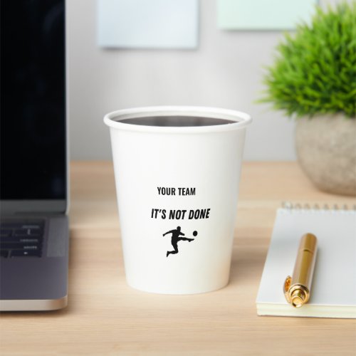 Football Match Day Paper Plate Cups