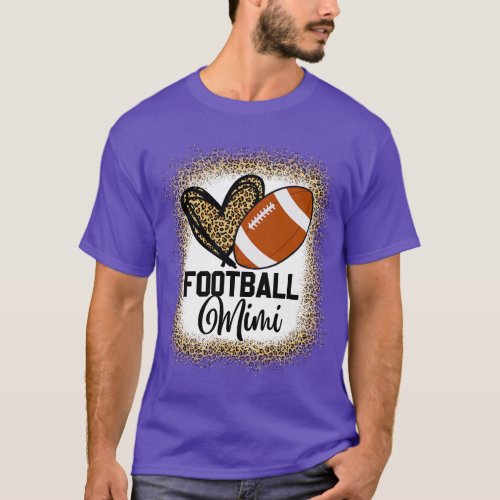 Football Mimi Proud Mimi Of A Football Player Gran T_Shirt