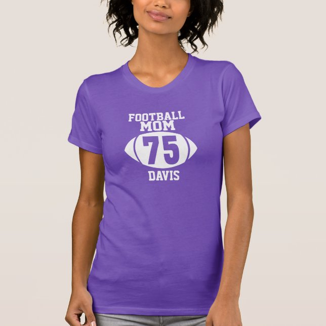 Football Mom 75 T-Shirt (Front)