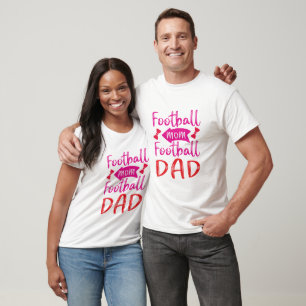 Football Mom and Dad T-Shirt