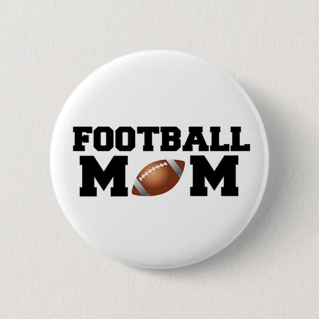 Football Mom Button (Front)