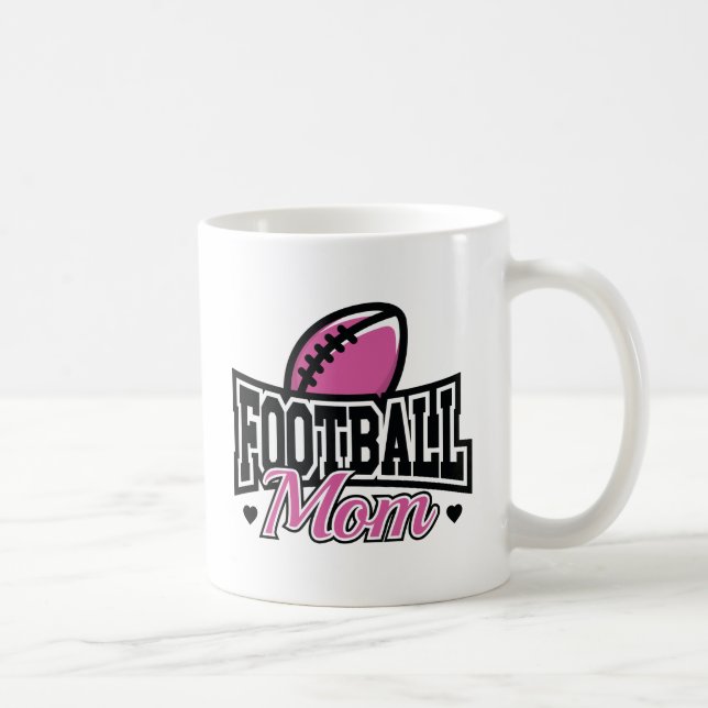 Football Mom Coffee Mug (Right)