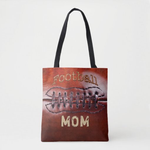 Handmade Tote Bag for Football Mom