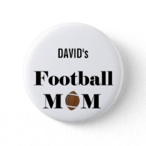 football mom pinback button