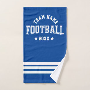 Football Mom player team hand towel