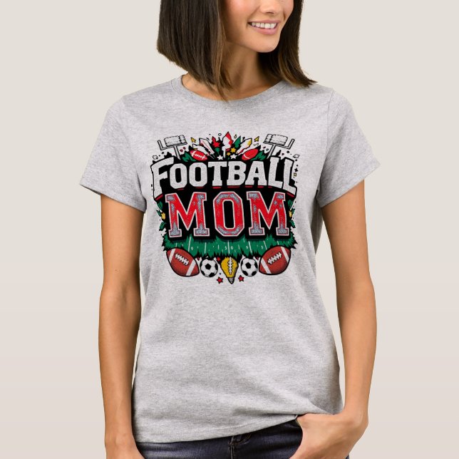 Football Mom Power Tee (Front)