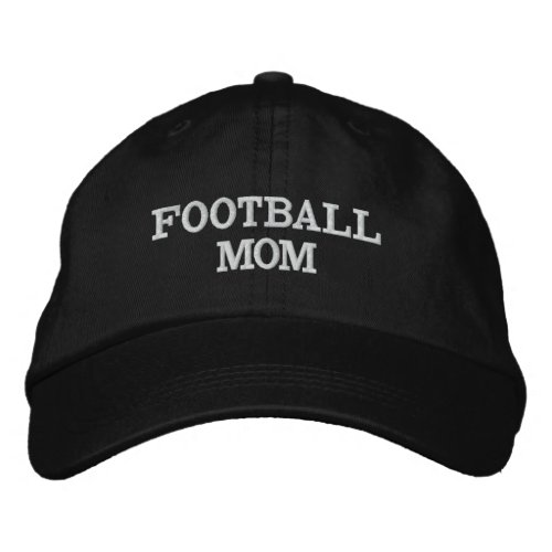 Football Mom Sports Cap Gift for Mom Embroidered Baseball Cap