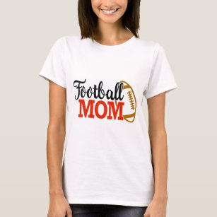 Women's Personalized Football T Shirt Custom Football Mom Shirt 2 Play