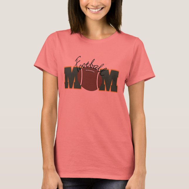 Football Mom T-Shirt (Front)