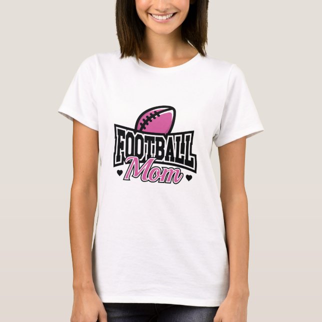 Football Mom T-Shirt (Front)