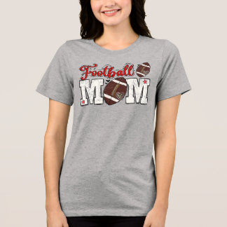 Football Mom Tri-Blend Shirt