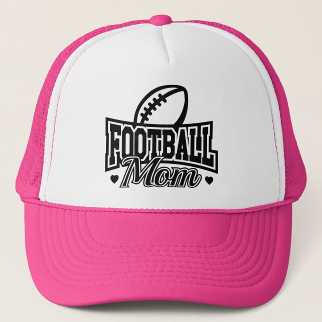 Football Mom Trucker Hat (Front)