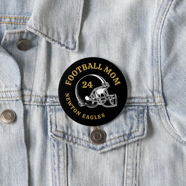 football helmet buttons Embroidered Magnetic Button  Aggieland Outfitters Inch Pinback Game Day Buttons for College Football Tigers Football Helmet Pinback Button
