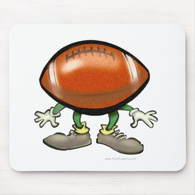 Football Mouse Pad (Front)
