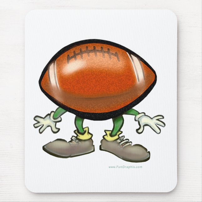 Football Mouse Pad (Front)