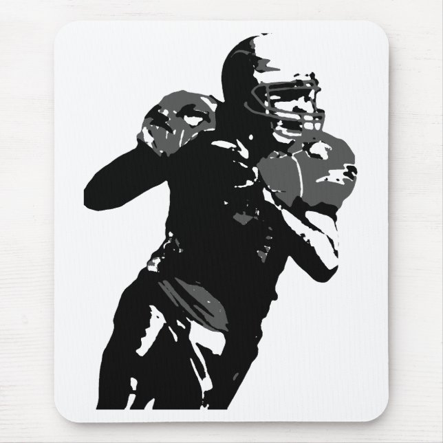 Football Mouse Pad (Front)