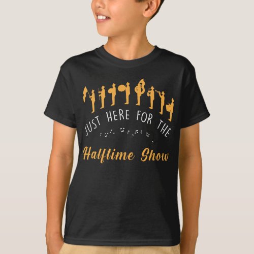 Football Music Halftime Show Marchig Band Lover T_Shirt