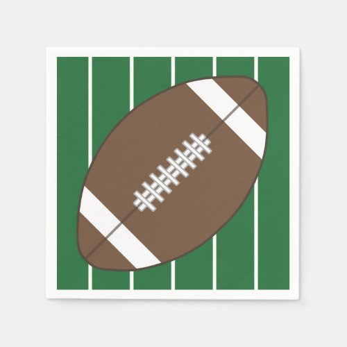  Football Napkins 