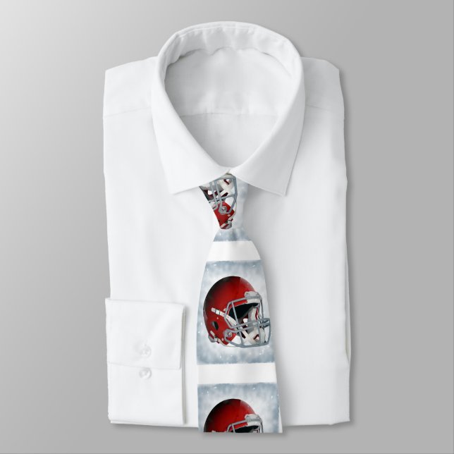 Football Neck Tie (Tied)