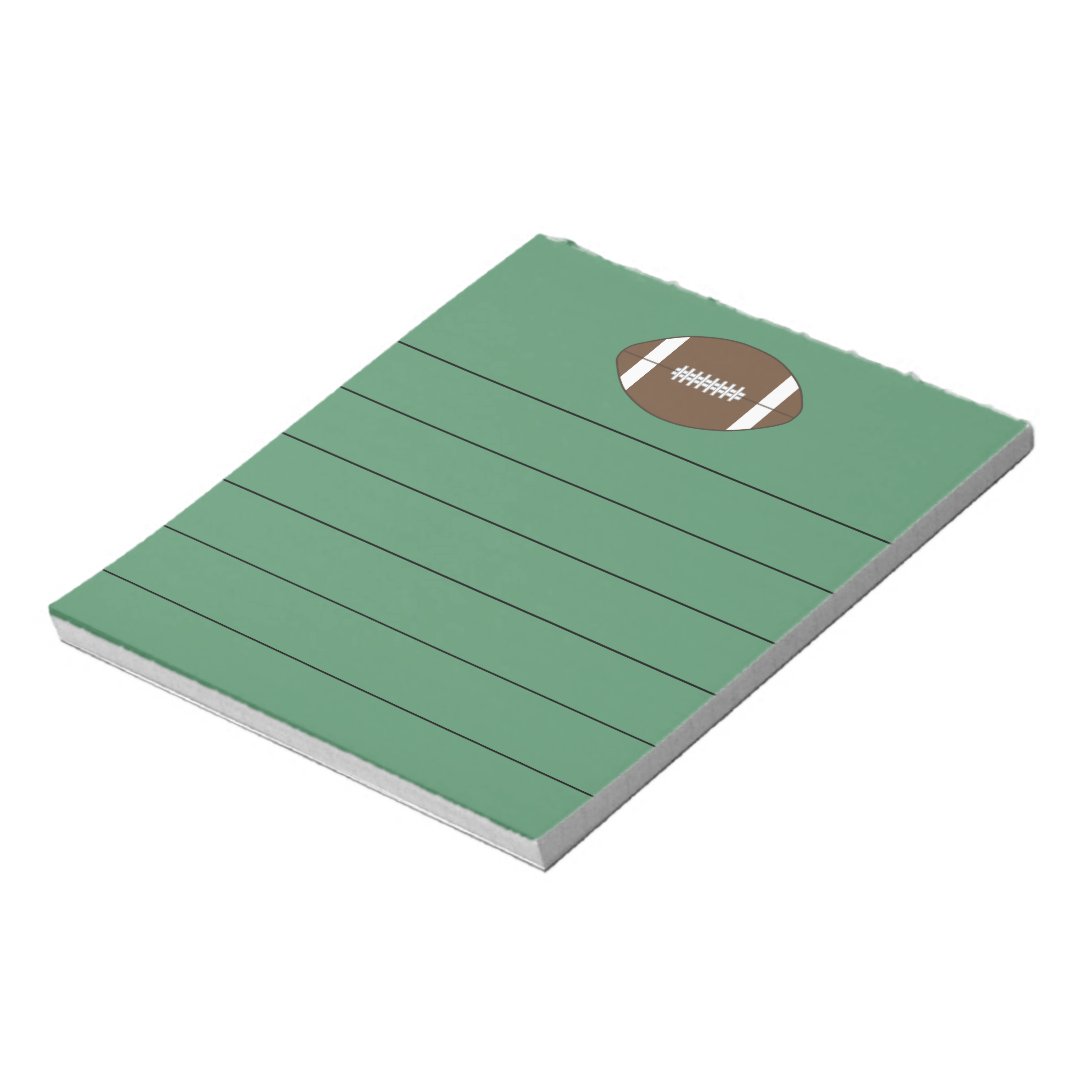  Football Notepad Gift (Rotated)