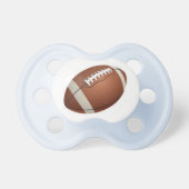 Football on a Baby Pacifier (Front)