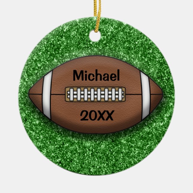 Football Ornament (Front)